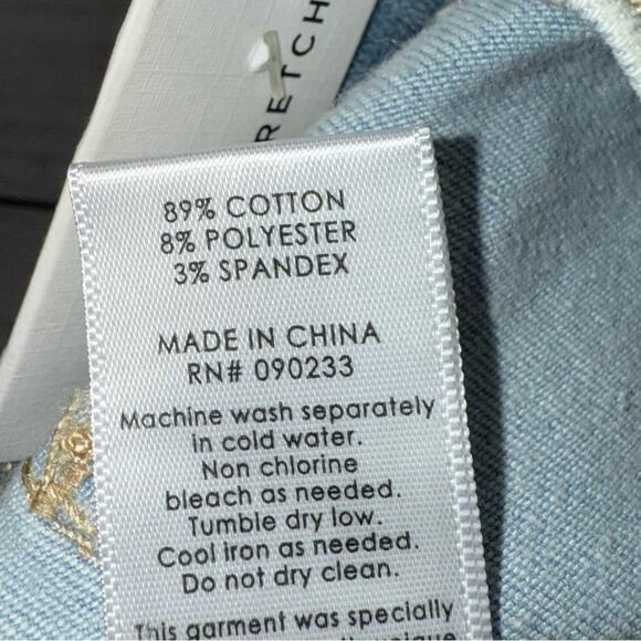 PacSun NWT Women's Perfect Fit Ankle Jeggings Super Stretch Light Wash Size 25 - Picture 11 of 12